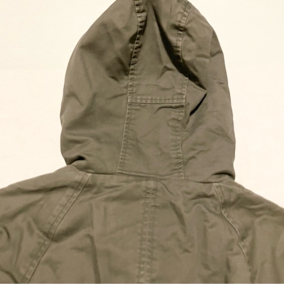 Roots Women's Hooded Green Parka Size Small Jacket - Picture 14 of 16
